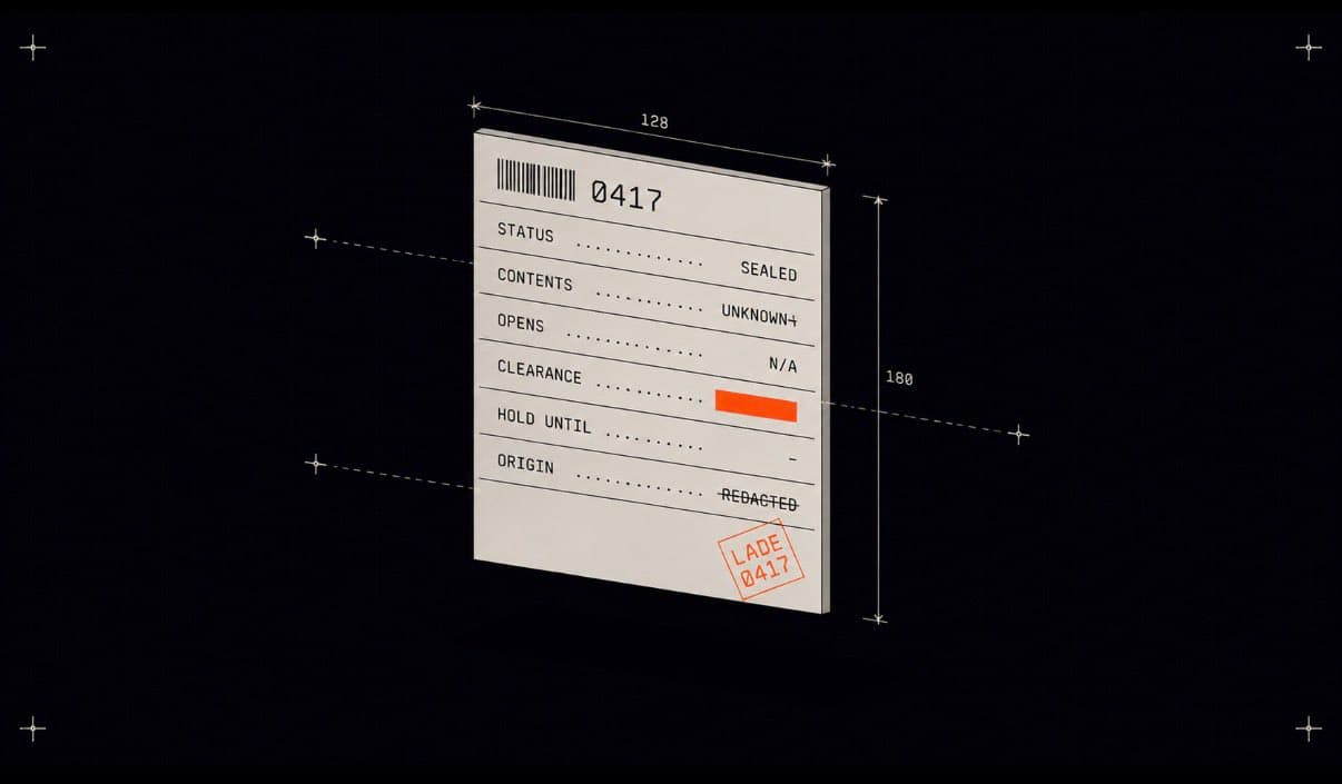 Manifest card reference